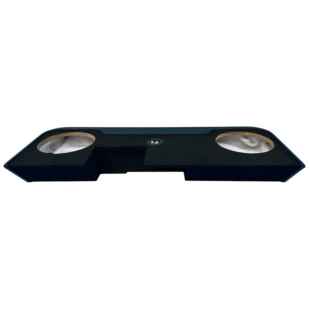 Q Power DUAL 10"" UNDERSEAT UPFIRING SUBWOOFER ENCLOSURE BOX for 2019-2023 JEEP GLADIATOR