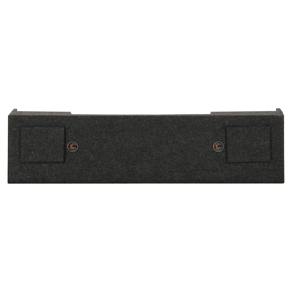 Rockville REC30 Dual 12" Subwoofer Box Enclosure, Downfire Design, High-Grade MDF, Charcoal Carpet, Custom-Fit, Durable Build, for 07-13 GMC/Chevy Xcab High-Trans