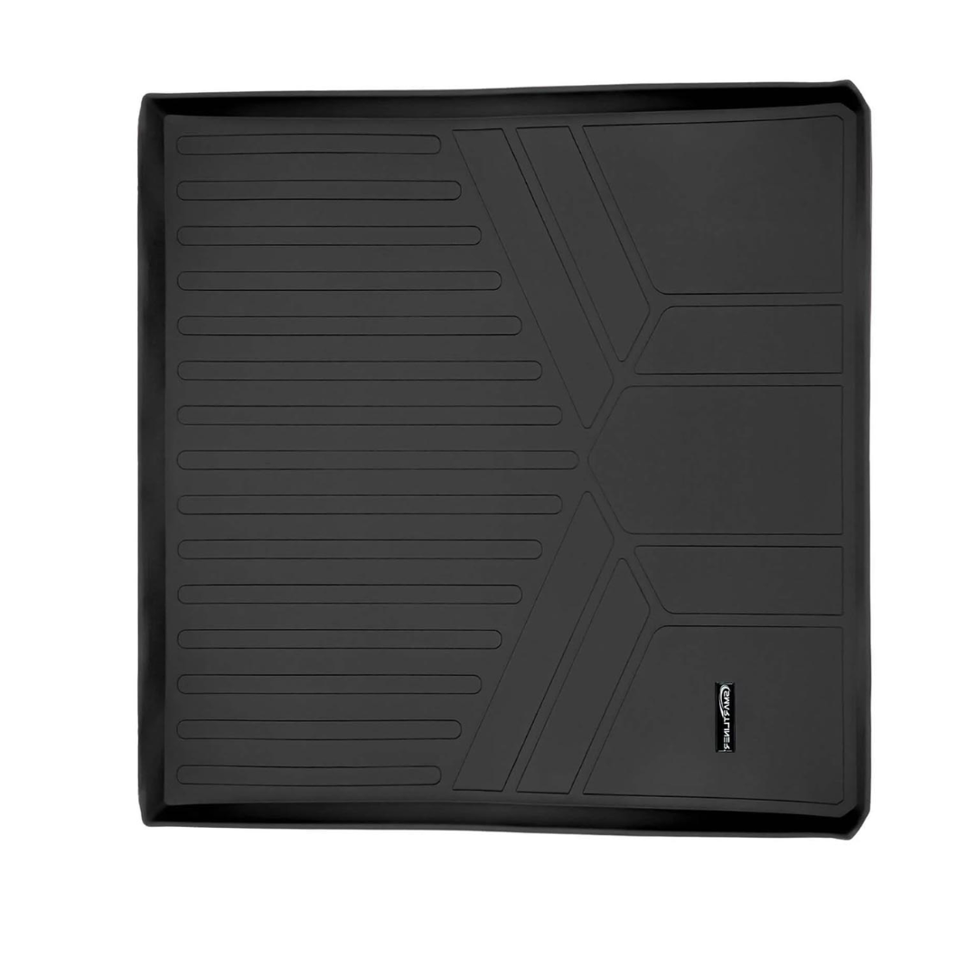 SMARTLINER SD0181 All-Weather Cargo Liner Behind 2nd Row for 2008-2020 Dodge Grand Caravan & 2008-2016 Chrysler Town & Country – Black