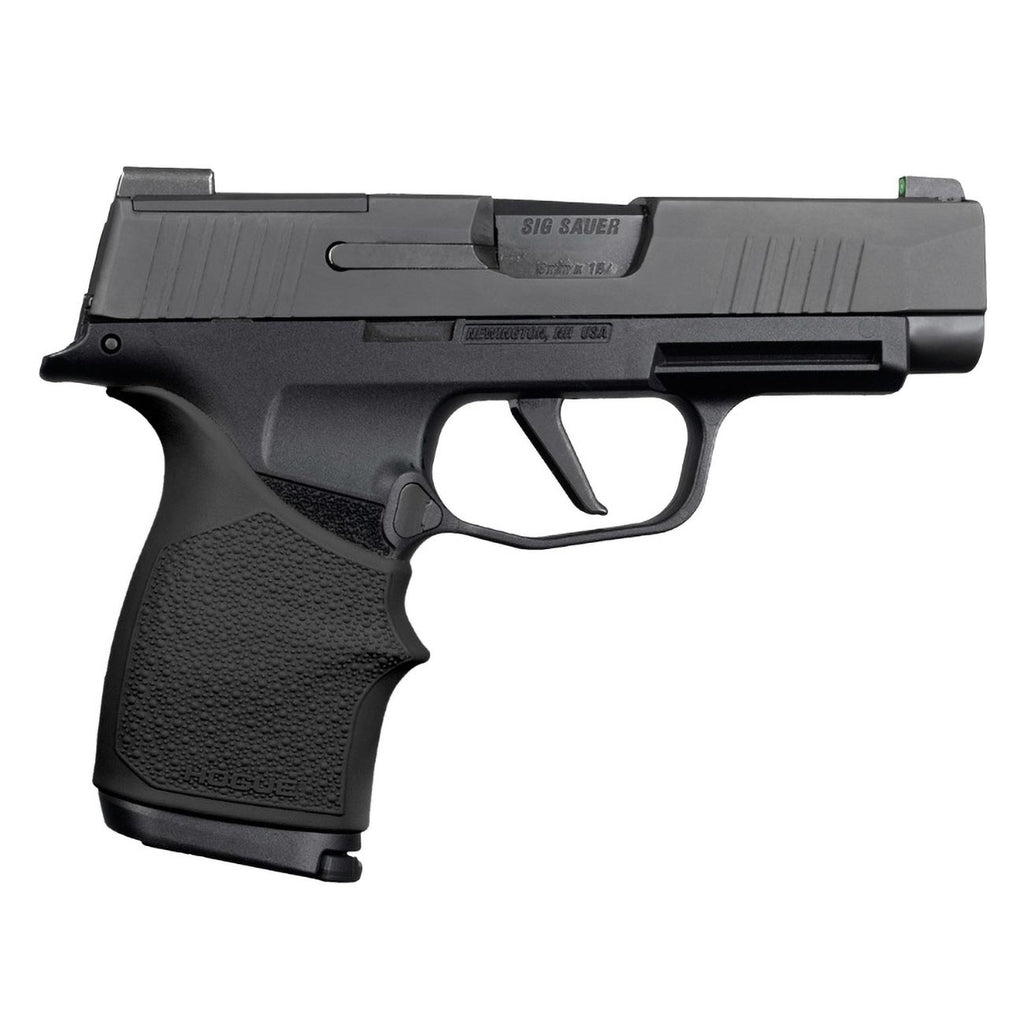 Hogue HandAll Beavertail Rubber Grip Sleeve for SIG SAUER P365X & P365XL, Black - 18710