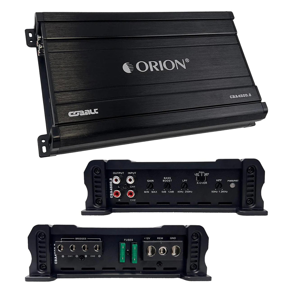 Orion CBT4500.2 2-Channel 2250W RMS Cobalt Series Class A/B CAR Audio Amplifier