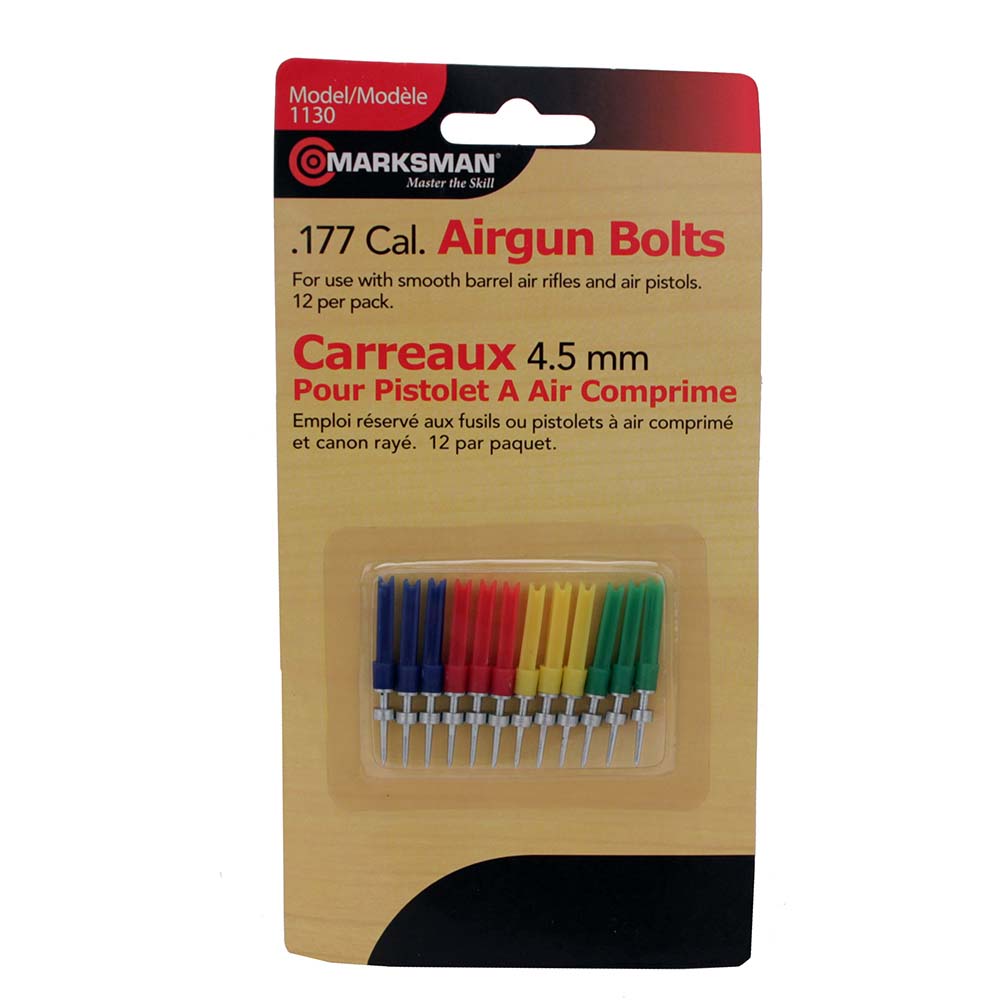 Marksman Airgun Bolts, 12ct