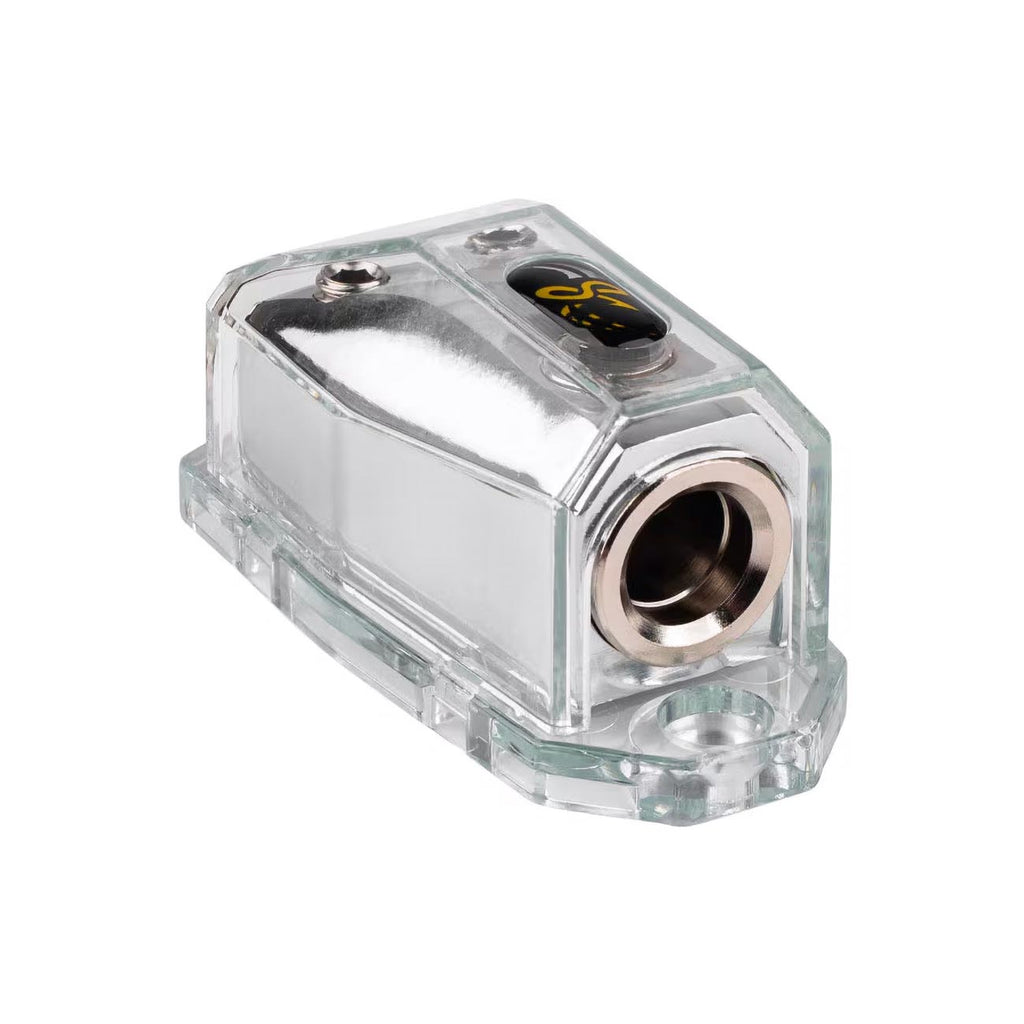 Stinger SHD20 HPM Series Power or Ground Distribution Block with Satin Chrome Finish