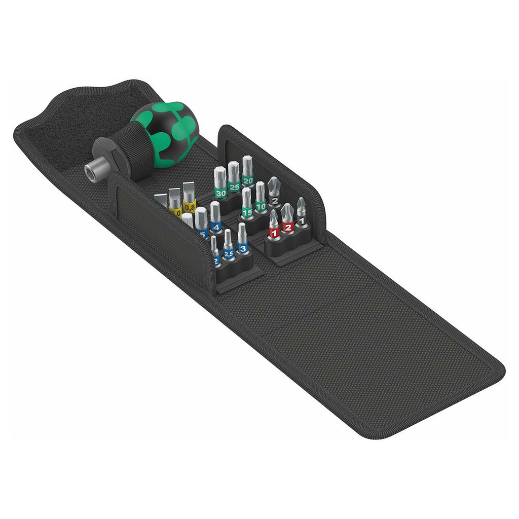 Wera 5057471001 Kraft Form Kompakt Stubby 1, 19 Pieces