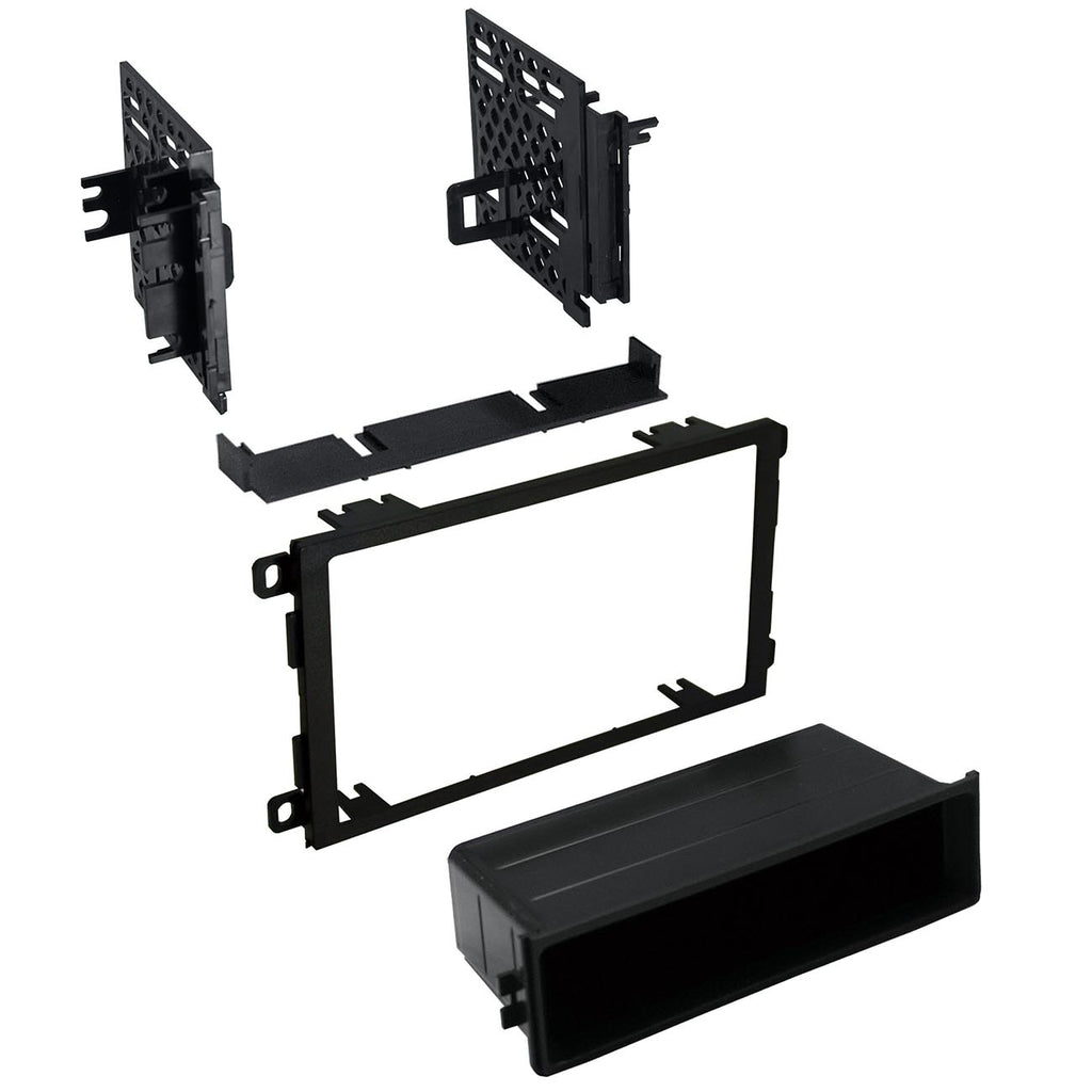 American International GMK421 Radio Replacement 1990-2012 Gm Dash Kit , BLACK