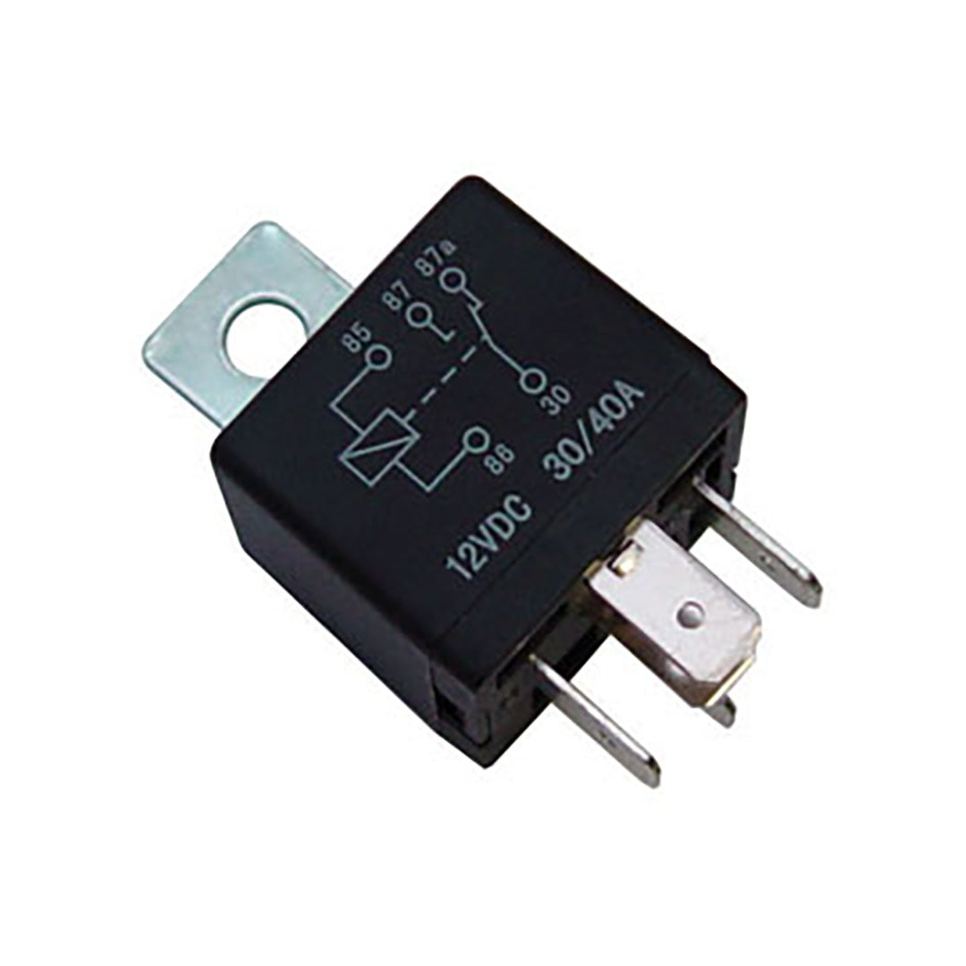 Omega AU7 12 V DC 5-Pin SPDT Automotive Relay – 30/40 Amp Vehicle Alarm & Accessory Control