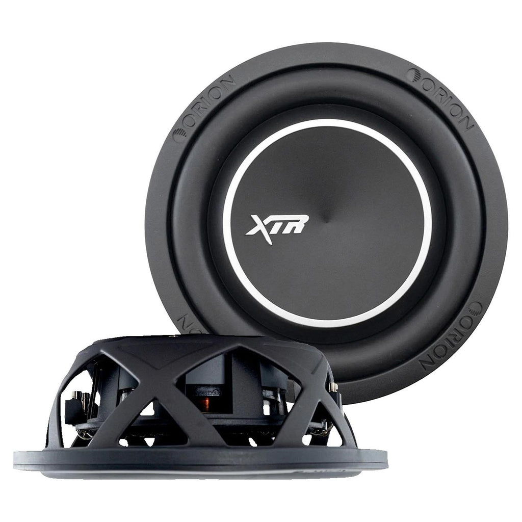 ORION XTR Series XTR12SWD2 Shallow Mount 12” Car Subwoofer, 2000W Max Power, 500W RMS, Dual 2 Ohm, UV Coated Cone, NBR Surround – Compact Slim Subwoofer for Clean Bass in Tight Car Audio Installs
