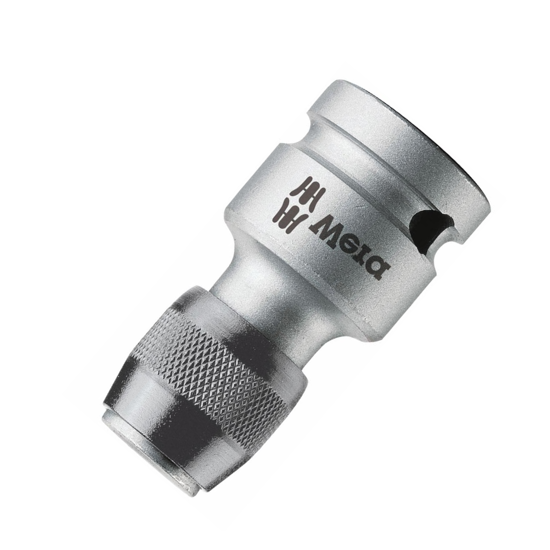 Wera Female Square 784 B/1 Quick-Release Chuck, Adaptor 1/4" x 3/8" Drive,5042755001