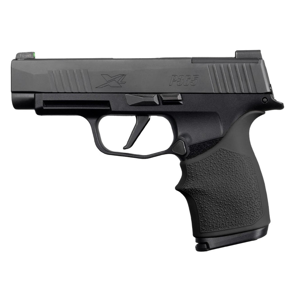 Hogue HandAll Beavertail Rubber Grip Sleeve for SIG SAUER P365X & P365XL, Black - 18710