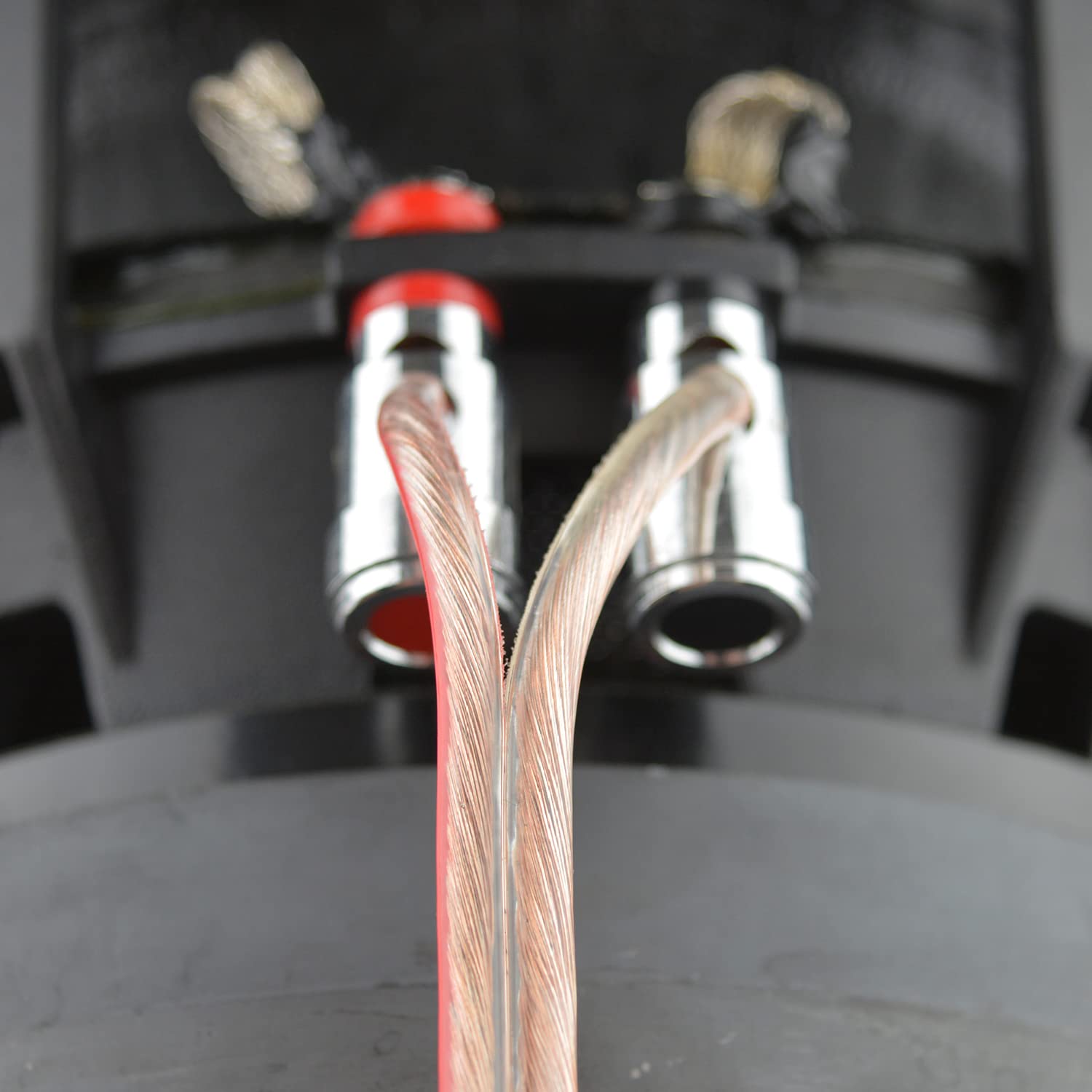 Audiopipe CABLE1025 10-Gauge 25 ft Speaker Wire – Clear Insulation, Car & Audio Cable