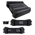 Orion XTR Series XTR500.4 High Power Class A/B 4-Channel Amplifier - 500W RMS, 2/4 Ohm Stable, High/Low Pass Crossover, Bass Boost Control, MOSFET Power Supply, Bass Knob Included, Made in Korea