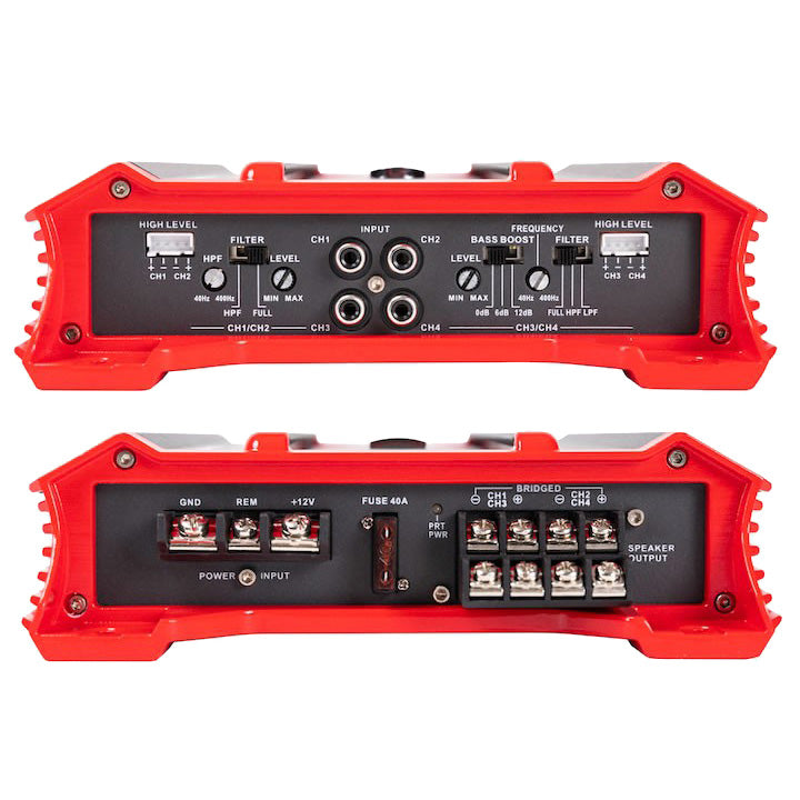 Crunch Ground Pounder GP-1500.4 1500 Watt 4 Channel Amplifier