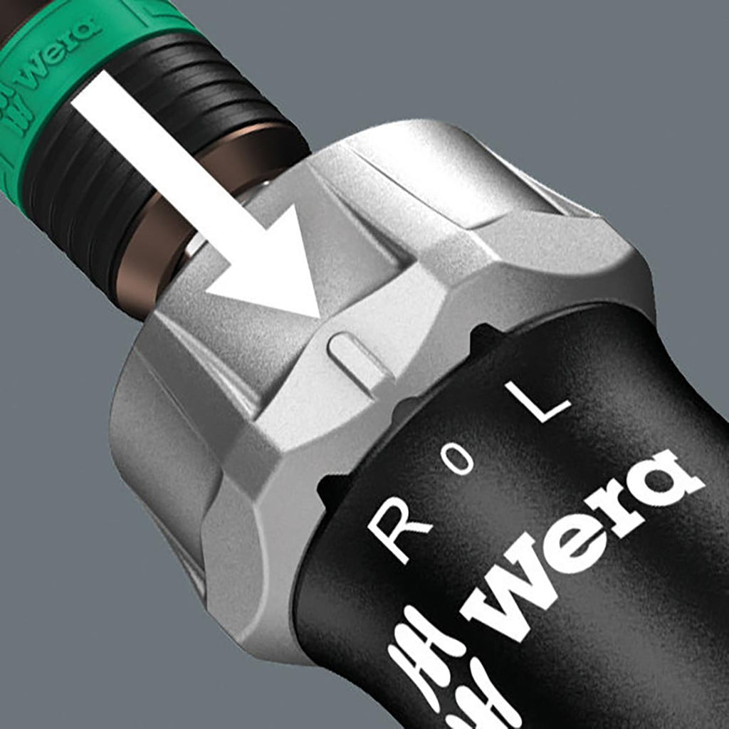 WERA - 5051040001 Kraftform Kompakt 60 Ra Ratchet Screwdriver & Long PZ, Ph, TX, Hex Bits, 051040