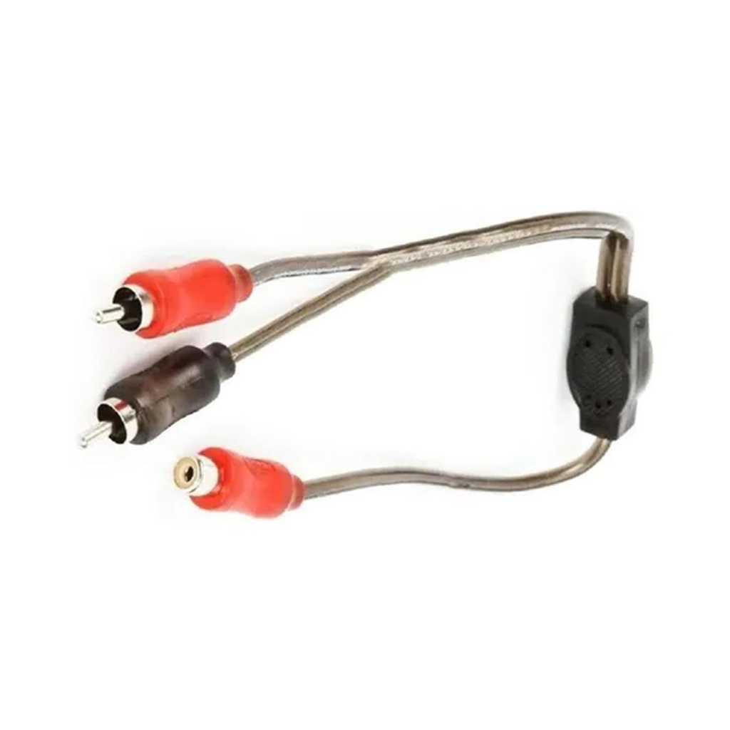 Stinger SI12YM 1000 Series 2-Channel Audiophile Grade RCA Stereo Y-Adapter Cable