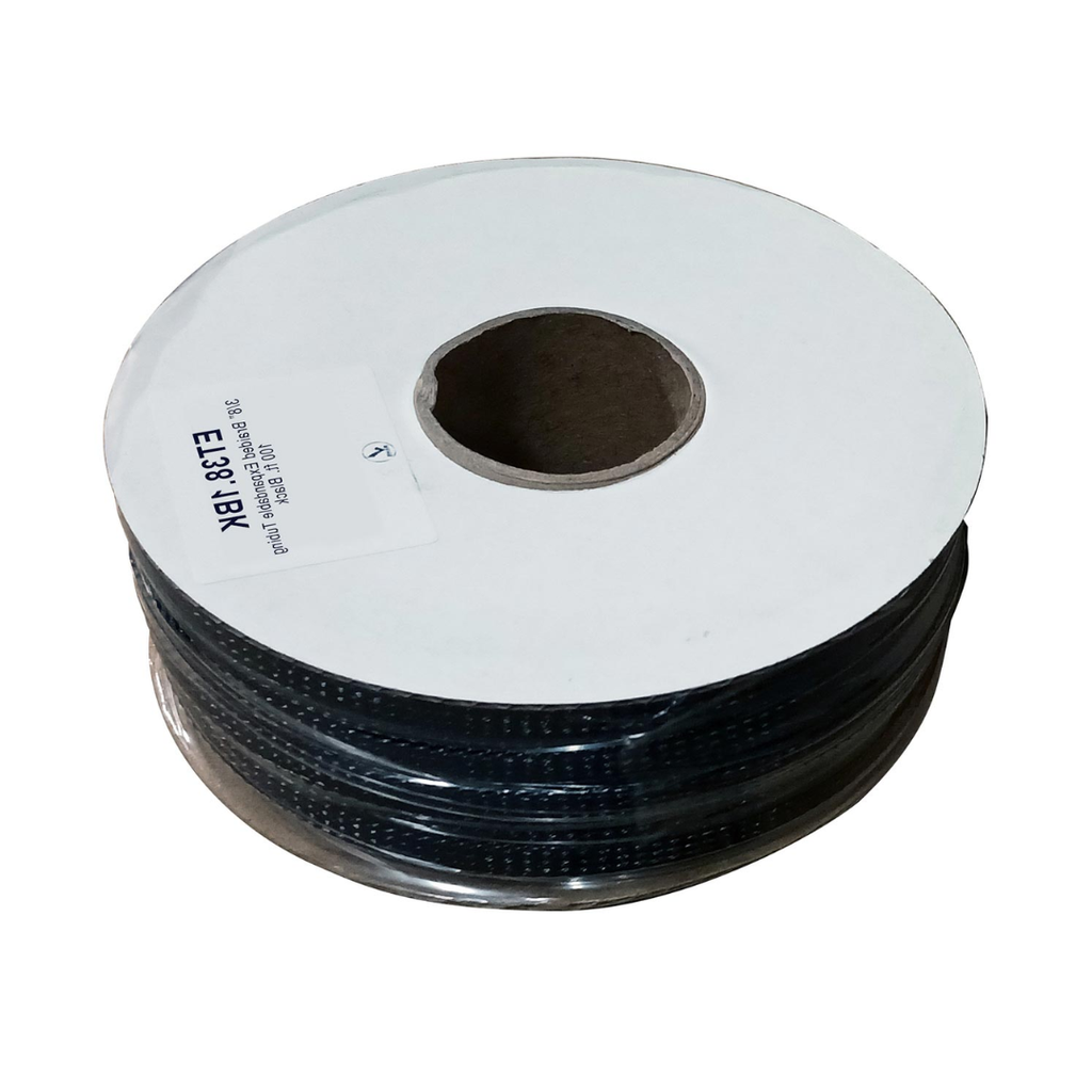 XSCORPION ET381BK 3/8” Expandable Braided Sleeve – Black, 100 Ft Cable Management, Flexible Wire Loom, Protective Sleeve