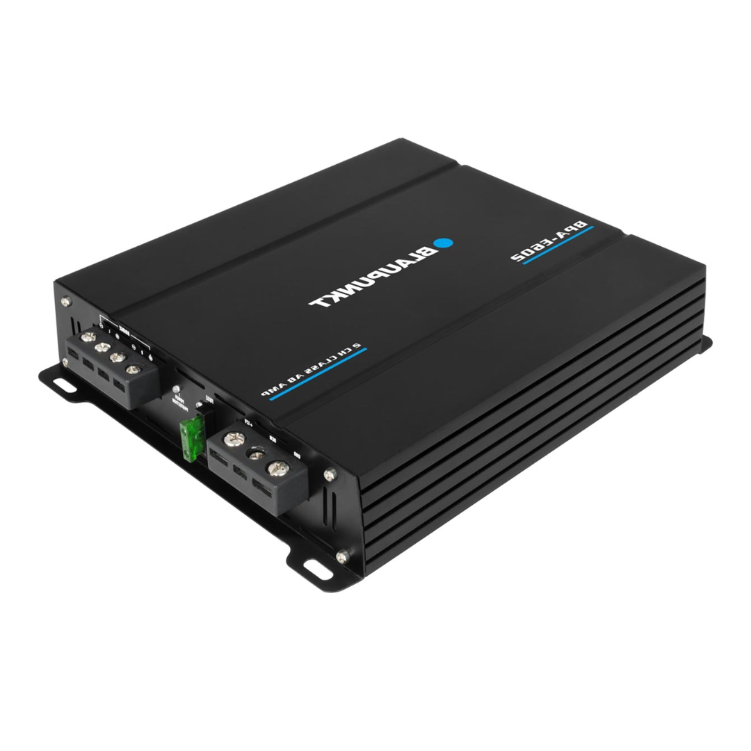 BLAUPUNKT BPA-E602 2-Channel Class AB Car Amplifier - 800W Max Power, 180W RMS Bridged - Compact Design for Crystal-Clear Audio
