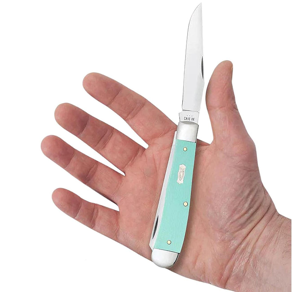 Case Cutlery CA18100: Trapper Seafoam Green