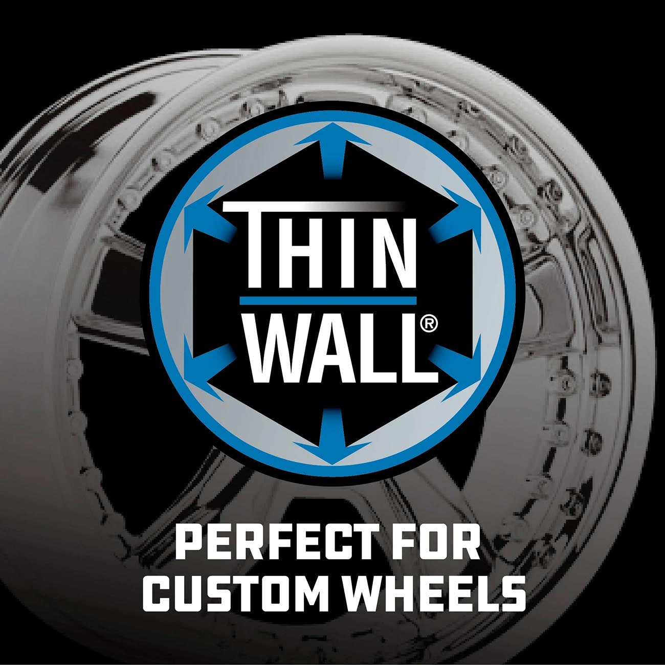 Powerbuilt 1/2 Inch Drive 17mm Impact Lug Nut Socket, Non-marring and Thin Wall Lug Nut Socket, Protects Lug Nuts from Damage - 941039