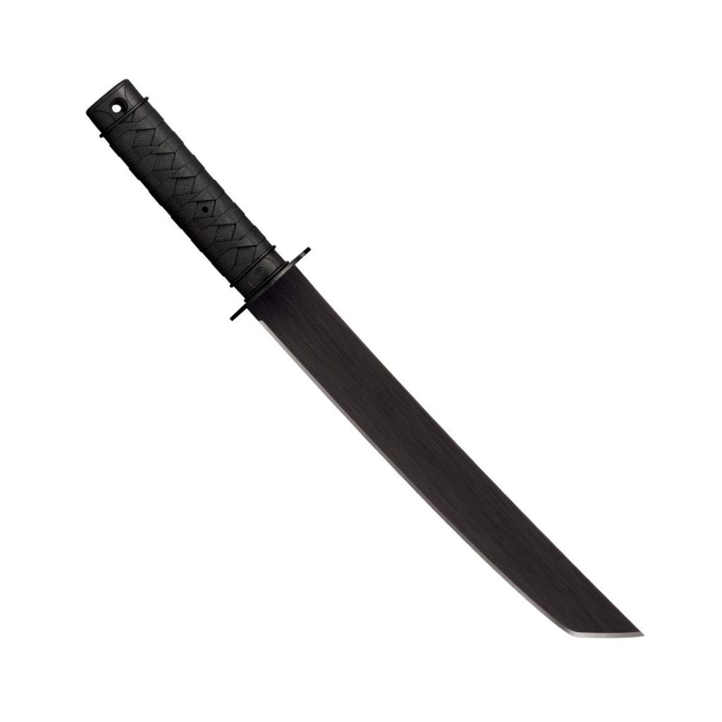 Cold Steel Tactical Tanto Machete 19-3/8" Length, Black, 13", One Size