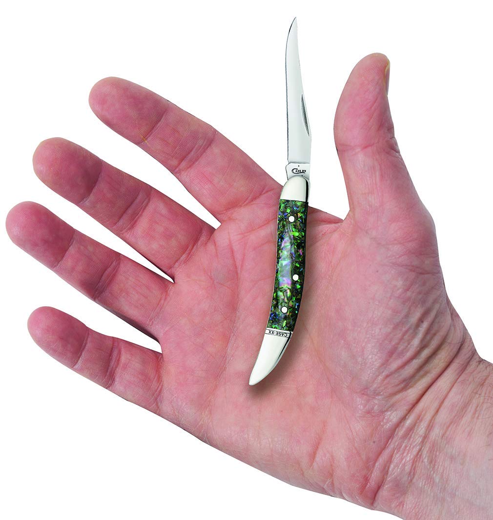 Case 12002 Abalone - Small Texas Toothpick (810096 SS)
