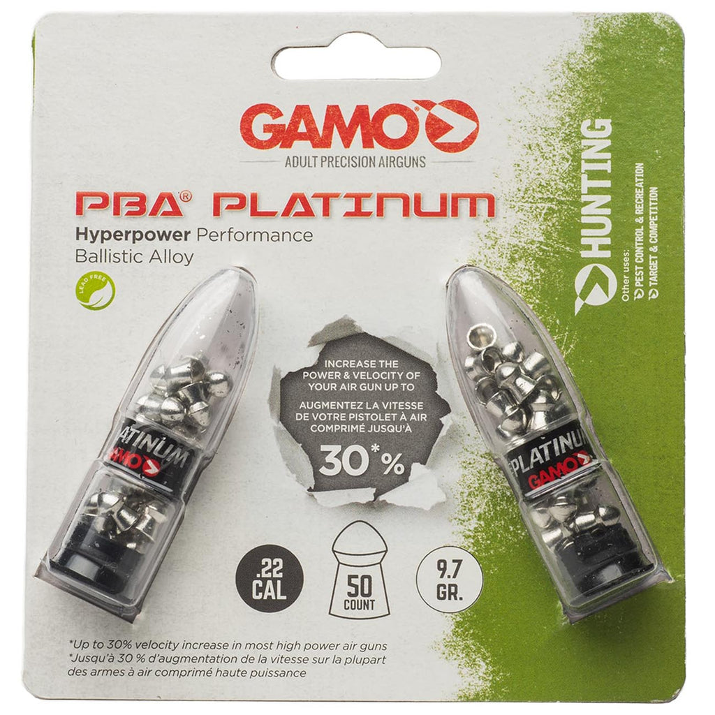 Gamo PBA Platnm Pellts .22/Blister Pk 632265554