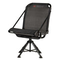 BOG Nucleus 360 Chair with Lightweight Aluminum Frame, Heavy Duty Textilene Fabric, Collapsible, 360 Degrees of Adjustable Pivoting Seat, and 4 Extendable Legs for Hunting, Shooting, and Outdoors