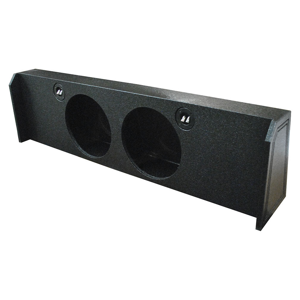 Q Power 12" Downfire 2 Hole 2009-2016 F150 Super Crew Subwoofer Box Enclosure