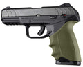 Hogue HandAll Beavertail Rubber Grip Sleeve for Ruger Security-9 Standard, OD Green - 17701