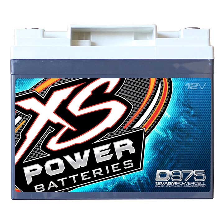 XS Power D975 12 V AGM Power Cell – 2100 Max Amps / 43 Ah High‑Performance Sealed Battery