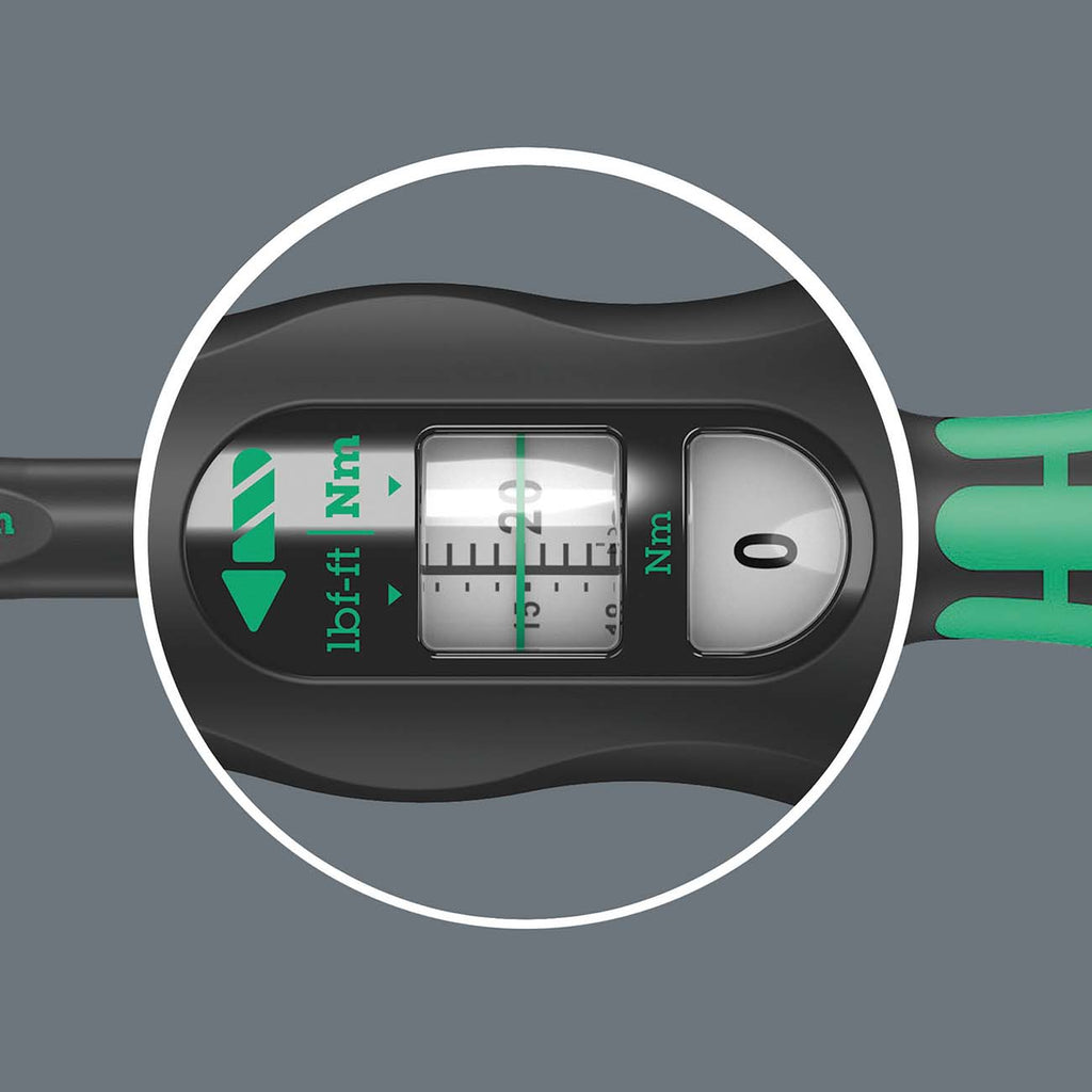 Wera 1/4″ Drive Metric Torque Wrench/Bit Set for Bicycles/E-bikes – 2.5-25 Nm (16 Piece)