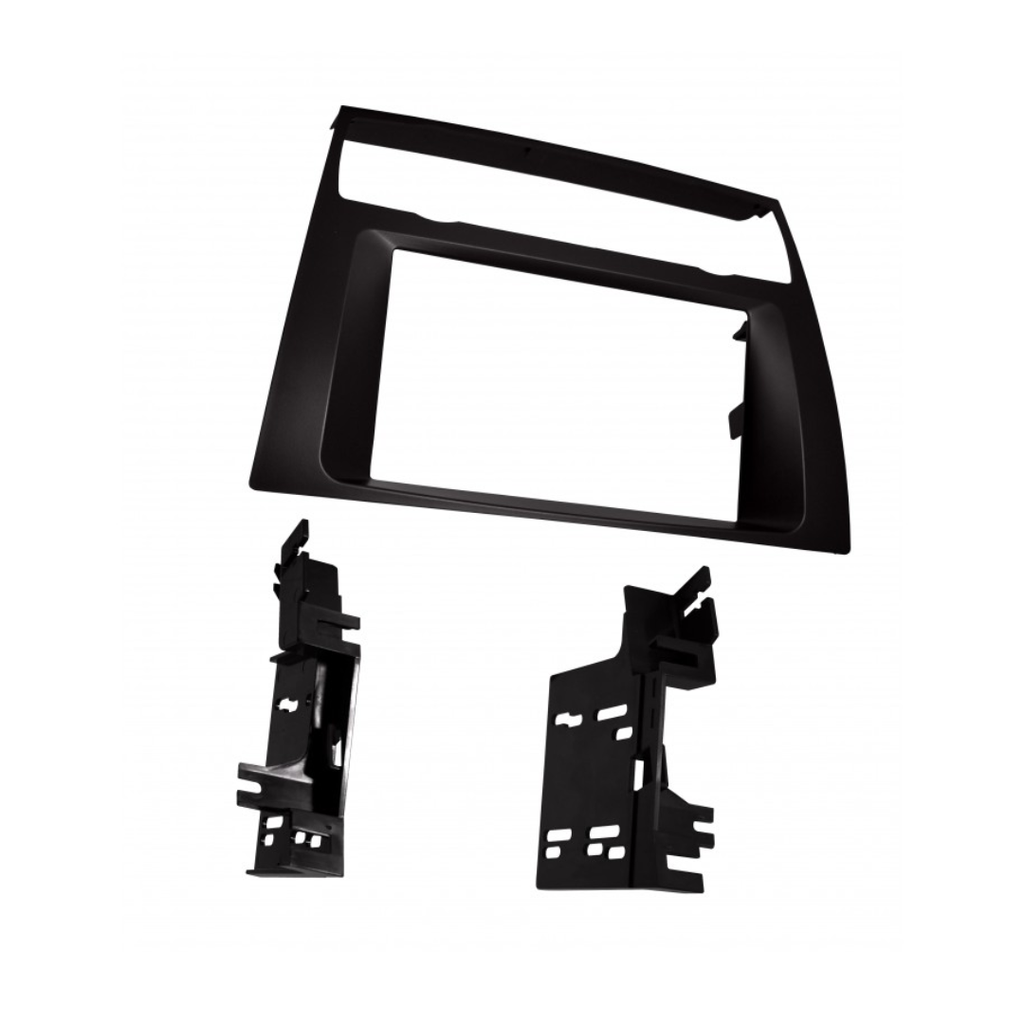 American International BMWK320 Double‑DIN Dash Installation Kit for Select 2006–2013 BMW 3 Series – Satin Black