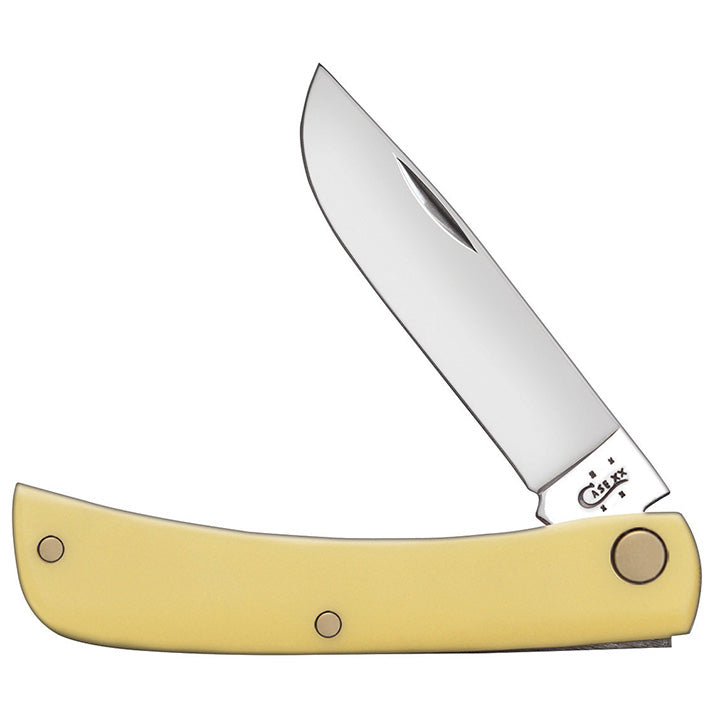 Case WR XX Pocket Knife Yellow Synthetic Sod Buster Junior SS Item #80032 - (3137 SS) - Length Closed: 3 5/8 Inches