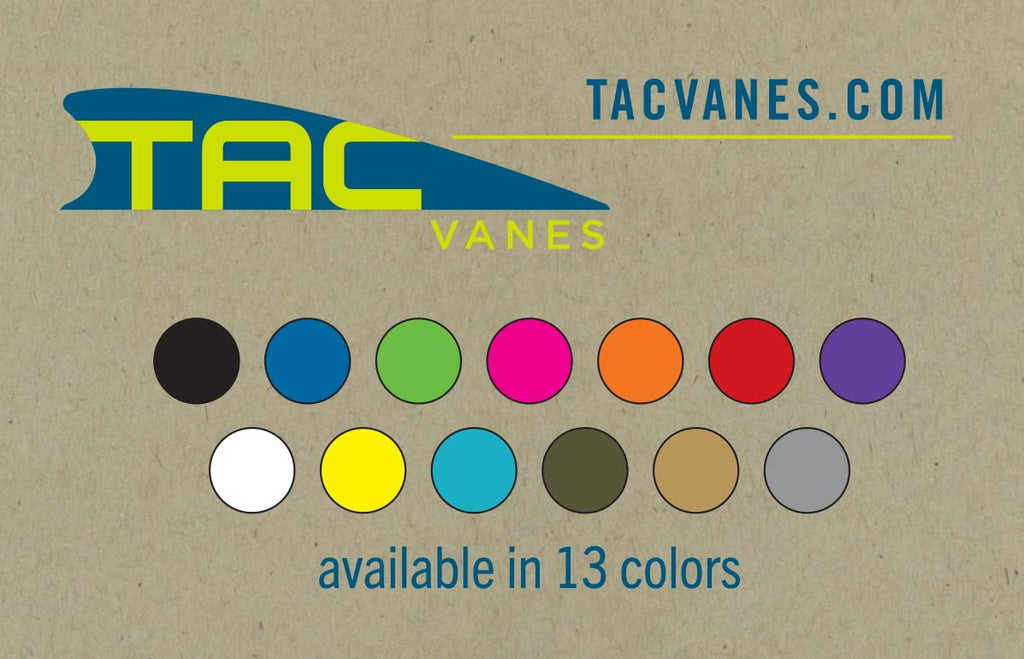 TAC Vanes 2.75" Driver Hybrid Vanes, White Vanes, Pack of 100, Vanes for Archery Bowhunting and Recreational Shooting