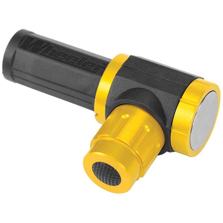 Wheeler Professional Laser Bore Sighter with Magnetic Connection, Multiple Caliber Usage and Storage Case for Scope Mounting, Gunsmithing and Maintenance