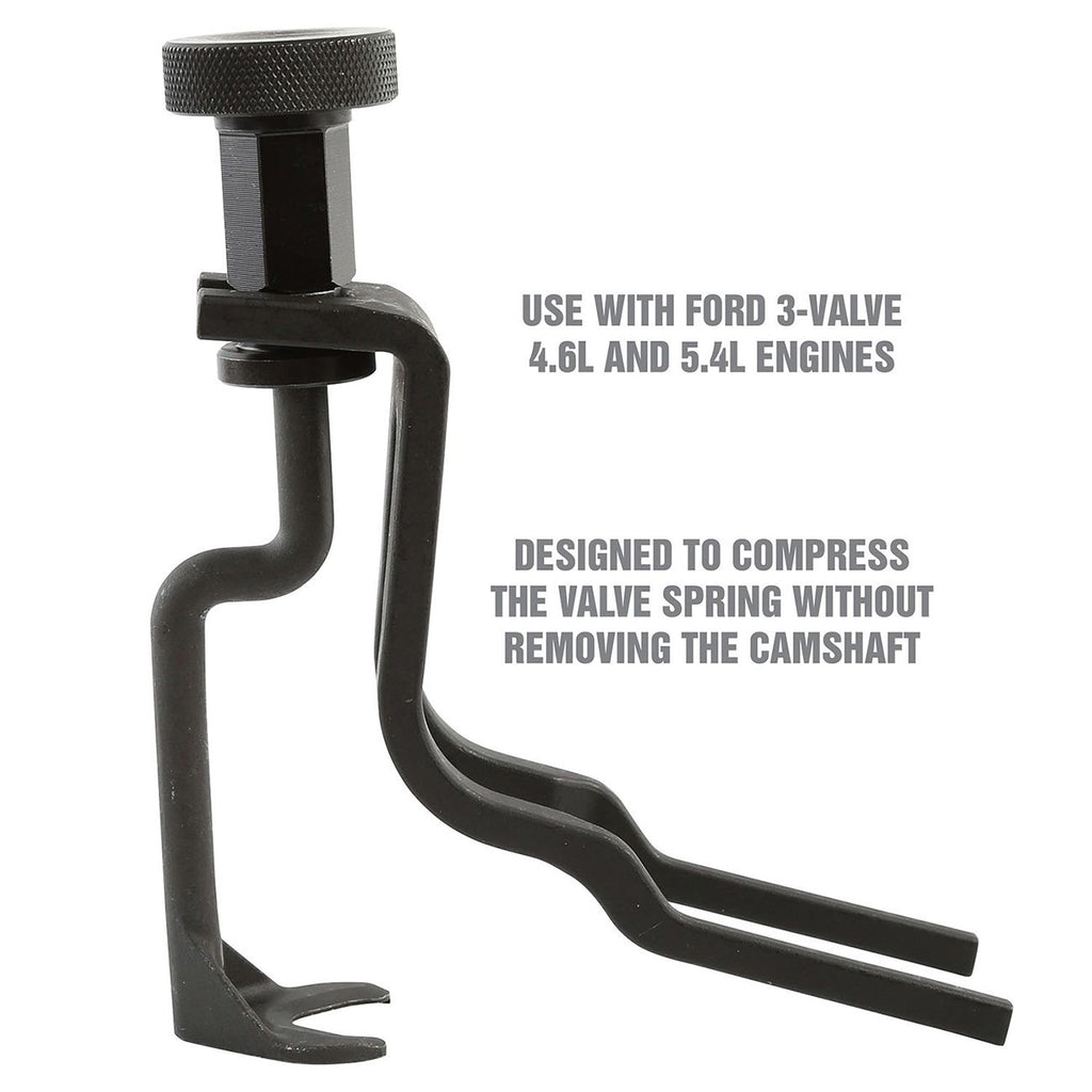 OEMTOOLS 24429 Spring Compressor for Ford 3-Valve Engines, Ford Valve Spring Compressor for 4.6L and 5.4L Engine Repair, Rocker Arm Remover, Professional Mechanic’s Tool