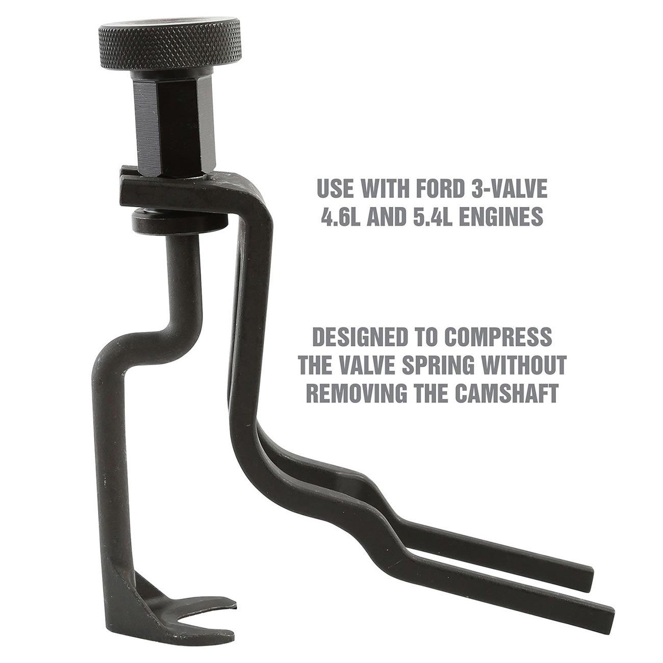 OEMTOOLS 24429 Spring Compressor for Ford 3-Valve Engines, Ford Valve Spring Compressor for 4.6L and 5.4L Engine Repair, Rocker Arm Remover, Professional Mechanic’s Tool