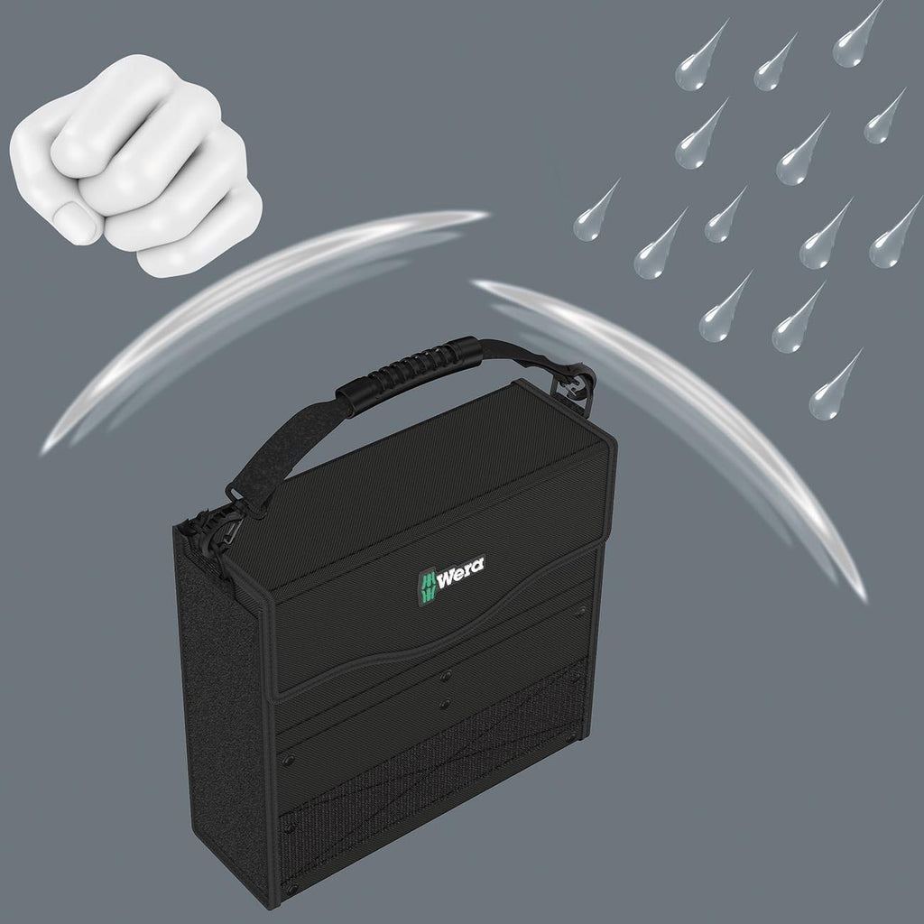 Wera 2GO 2 Tool Container (3 Piece)