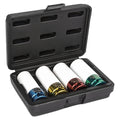 Titan 21095 4-Piece 1/2-Inch Drive Non-marring Impact Deep Lug Nut Socket Set