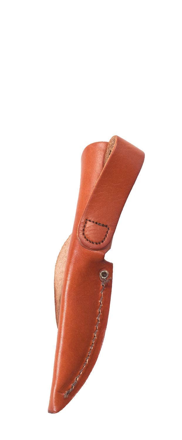 Case WR XX Pocket Knife Fixed Blade Polished Leather Item #379 - (M 3 Finn SS) - Length Closed: 6 1/2 Overall Inches