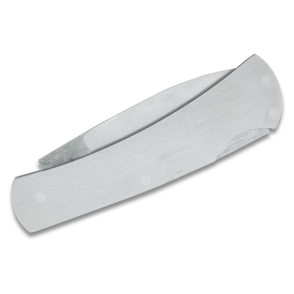 Case WR XX Pocket Knife Brushed Stainless Executive Lockback Item #041 - (M 1225 L SS) - Length Closed: 3 Inches