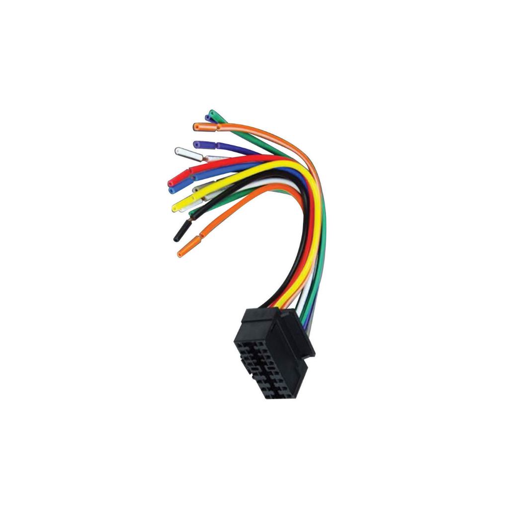 Audiopipe WHJVC16P Nippon Pipeman 16 Pin Wiring Harness For 2000+ Jvc