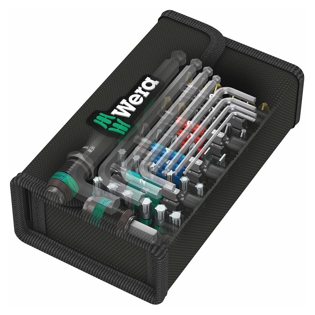 Wera 5057460001- Kk 100 52 Pc Very Compact Pouch Set Metric