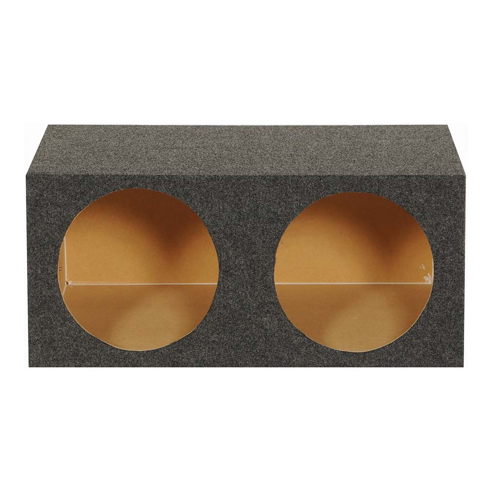 Qpower QHDBASS12 Empty Woofer Box [2]12 Qpower Angled Style [largebass12]