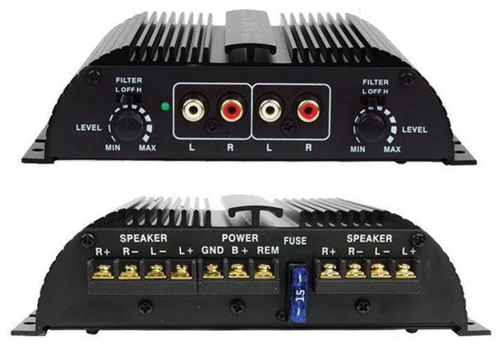 XXX Audio XTM400 4-Channel IC Amplifier – 400W Max, Car Audio Power Amplifier