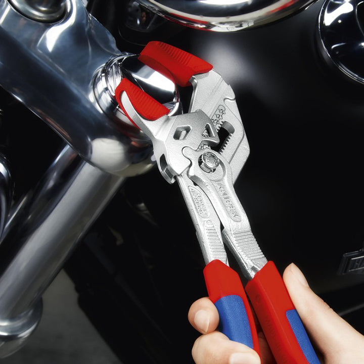 KNIPEX 10" Pliers Wrench, Ergonomic Grip