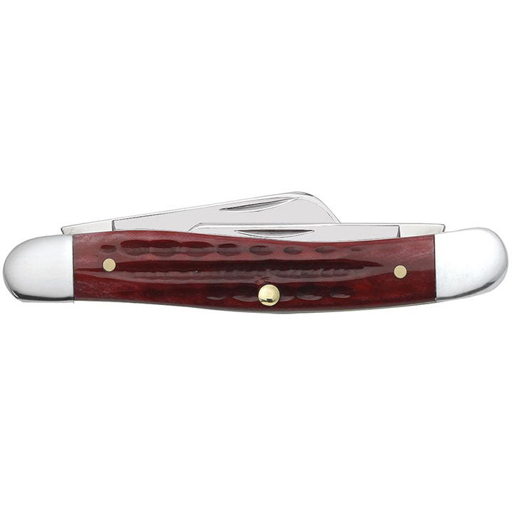 W.R. Case & Sons Cutlery Knife, SS Pocket Worn Old RED