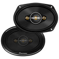 Pioneer A-Series Standard TS-A6961F 6” x 9” 4-Way Speakers (Pair) – 450W Max, Balanced Sound + Smooth Treble, Enhanced Bass, Ideal Factory Upgrade, Installation Adaptors Included
