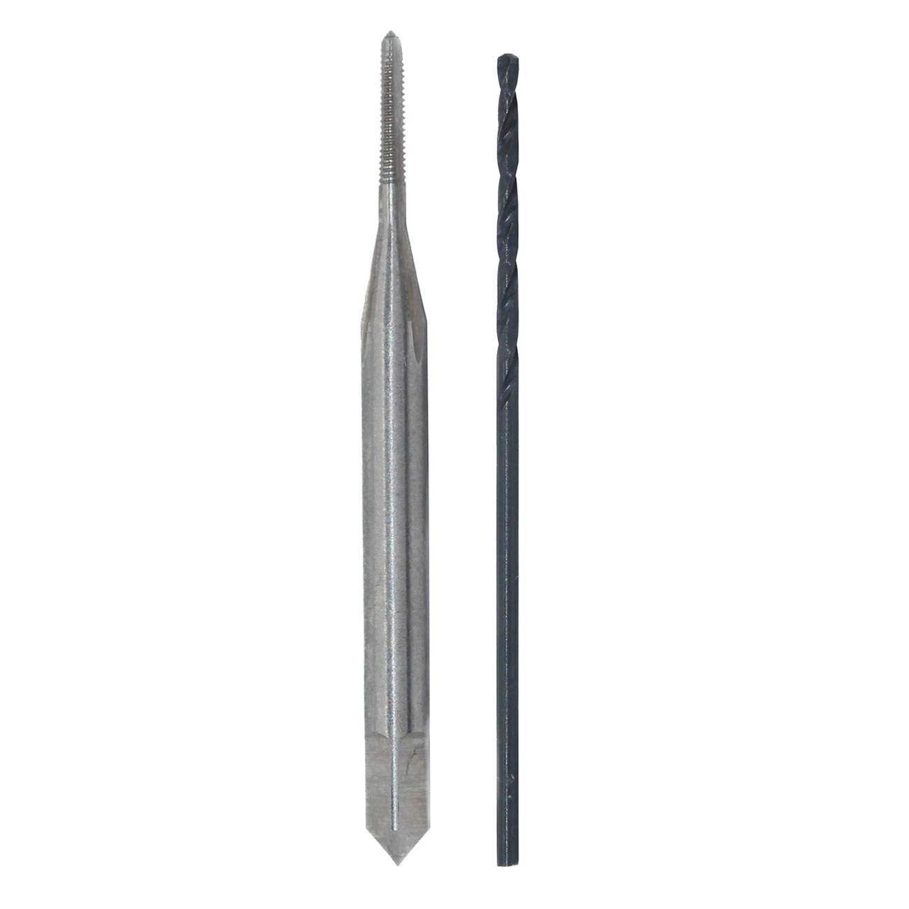 DRILL AMERICA #5-40 UNC HSS Plug Tap and #38 HSS Drill Bit Kit in Storage Pouch