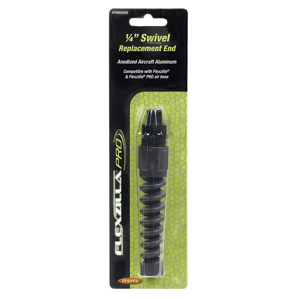 Flexzilla Pro Air Hose Reusable Fitting with Swivel, 1/4 in. - RP900250S