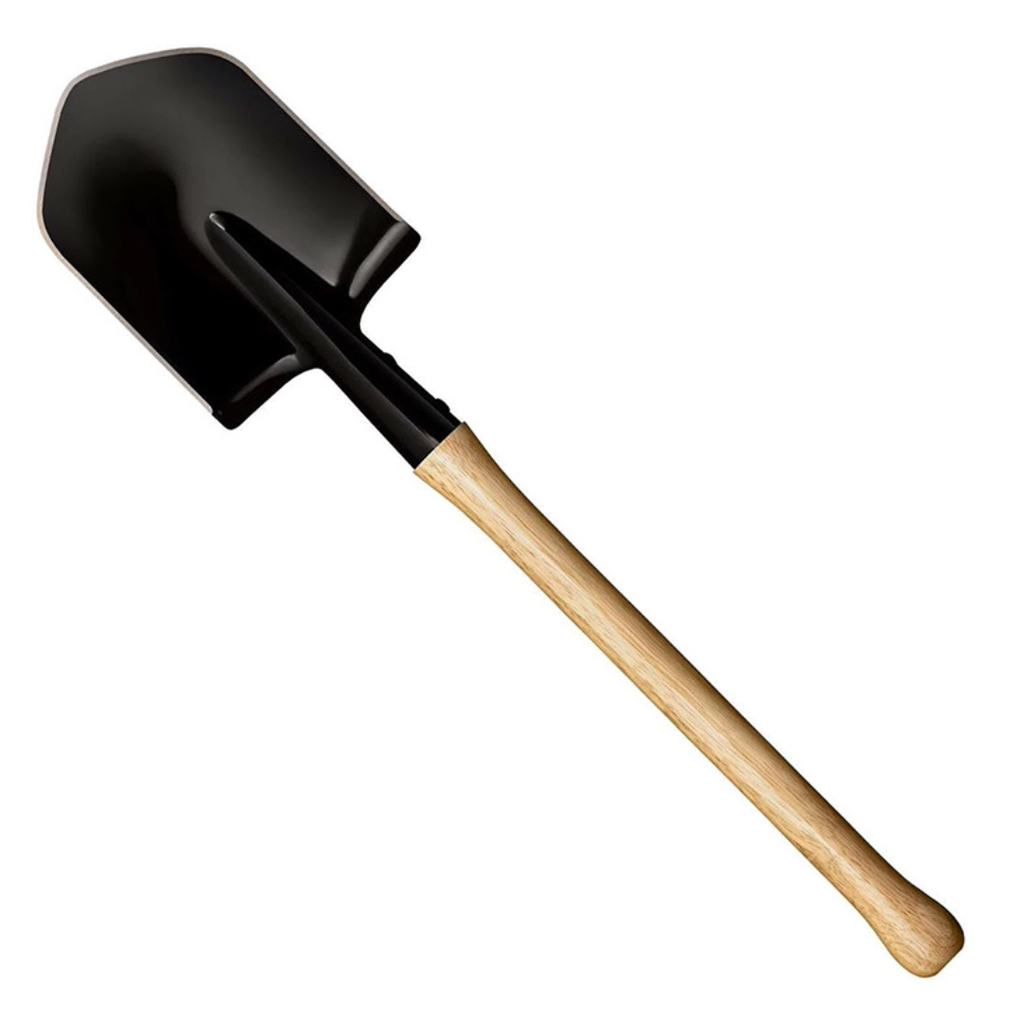 Cold Steel Spetsnaz Tactical Camp Shovel Tool for Camping, Survival and Outdoors, Trench Shovel